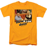 Friends How You Doin Men's 18/1 Cotton Short-Sleeve T-Shirt